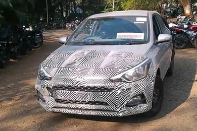 現代新款i20最新諜照 或2018年2月發(fā)布